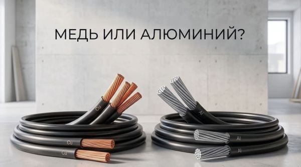Медный или алюминиевый кабель: что выбрать для разных задач